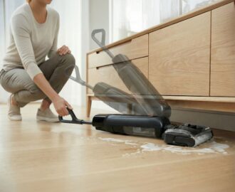 שואב שוטף אלחוטי Bissell CrossWave Reach Plus Select